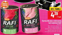 Polomarket Karma dla psa z dziczyzną lub indykiem Rafi oferta