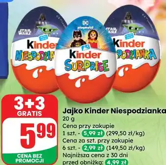 Dino Jajko Kinder Niespodzianka oferta
