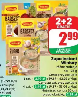 Dino Zupa instant Winiary oferta
