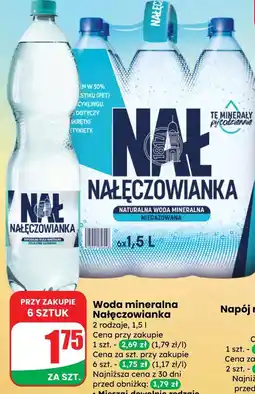 Dino Woda mineralna Nałęczowianka oferta