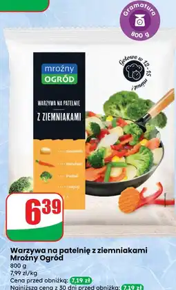 Dino Warzywa na patelnię z ziemniakami Mroźny Ogród oferta