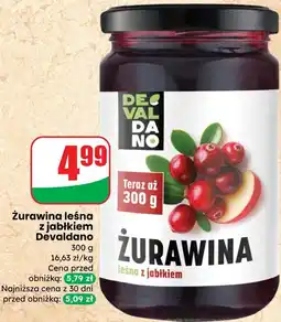 Dino Żurawina leśna z jabłkiem Devaldano oferta