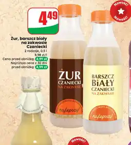 Dino Żur, barszcz biały na zakwasie Czaniecki oferta