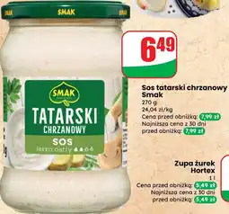Dino Sos tatarski chrzanowy Smak oferta