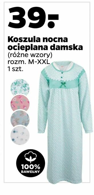 Netto Koszula nocna ocieplana damska oferta