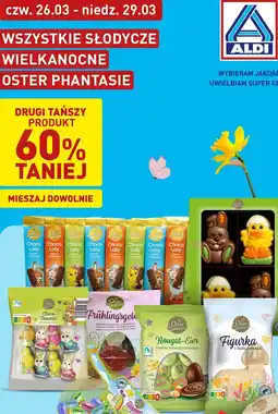 ALDI Oster Phantasie Figurka z białej czekolady oferta