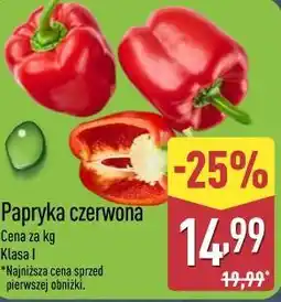 ALDI Papryka Czerwona oferta