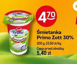 Żabka Śmietanka 30% oferta