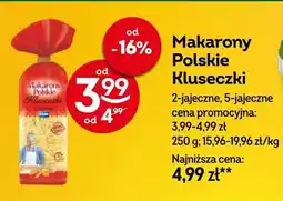 Żabka Makaron polskie kluseczki oferta