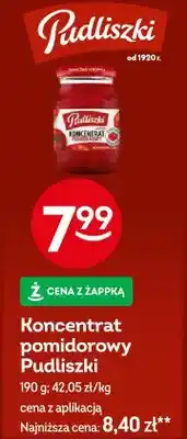 Żabka Koncentrat pomidorowy oferta