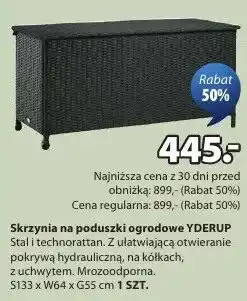 JYSK Skrzynia na poduszki ogrodowe Yderup oferta