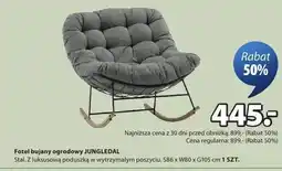 JYSK Fotel bujany ogrodowy Jungeldal oferta