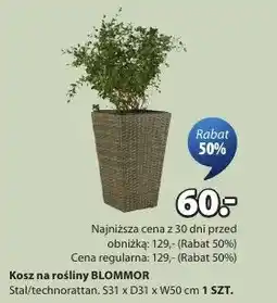 JYSK Kosz na rośliny Blommor oferta