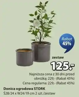 JYSK Donica ogrodowa Stork oferta