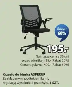 JYSK Krzesło biurowa Asperup oferta