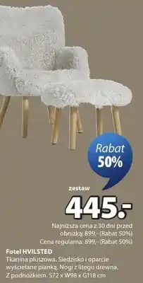 JYSK Zestaw Fotel Hvidsted oferta