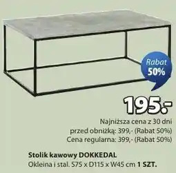 JYSK Stolik kawowy Dokkedal oferta