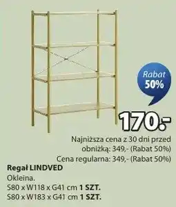 JYSK Regał Lindved oferta