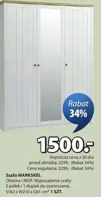 JYSK Szafa Marskskel oferta