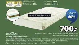 JYSK Materac piankowy OSELVA oferta