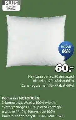 JYSK Poduszka HOTODDEN oferta