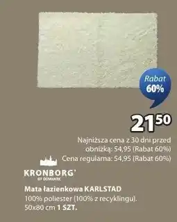 JYSK Mata łazienkowa KARLSTAD oferta