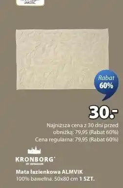 JYSK Mata łazienkowa ALAVVIK oferta