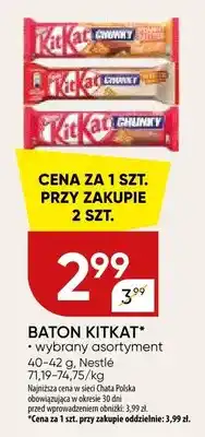Chata Polska Baton KitKat oferta