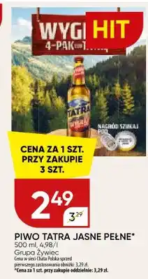 Chata Polska Piwo Tatra jasne pełne oferta