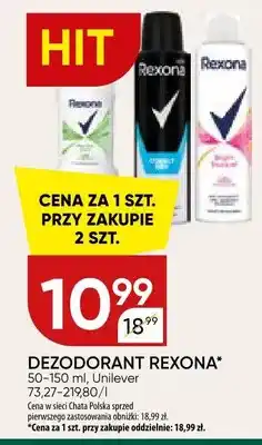 Chata Polska Dezodorant Rexona oferta