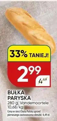 Chata Polska Bułka paryska oferta