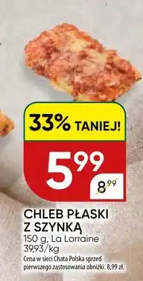 Chata Polska Chleb płaski z szynką oferta