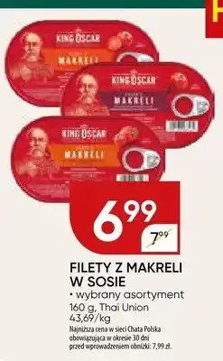 Chata Polska Filety z makreli w sosie oferta