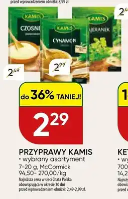 Chata Polska Przyprawy oferta