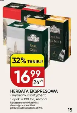 Chata Polska Herbata ekspresowa oferta