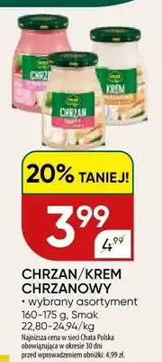 Chata Polska Chrzan/krem chrzanowy oferta