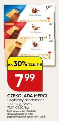 Chata Polska Czekolada Merci oferta