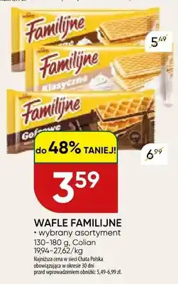 Chata Polska Wafle Familijne oferta