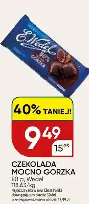 Chata Polska Czekolada mocno gorzka oferta