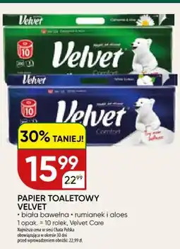 Chata Polska Papier toaletowy biała bawełna, rumianek i aloes oferta