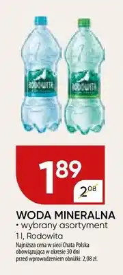 Chata Polska Woda mineralna oferta