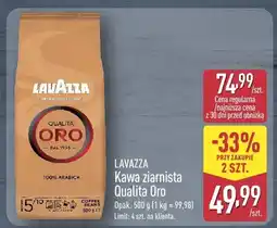 ALDI Kawa ziarnista Qualita Oro oferta