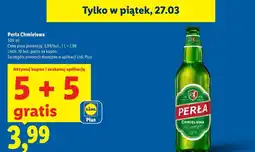 Lidl Perła Chmielowa oferta