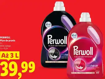 Lidl PERWOLL Płyn do prania oferta