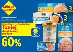 Lidl Wszystkie tuńczyki NIXE oferta