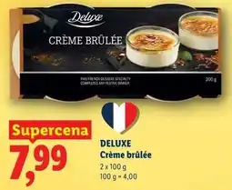 Lidl DELUXE Crème brûlée oferta
