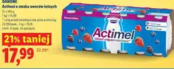 Lidl DANONE Actimel o smaku owoców leśnych oferta