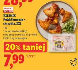 Lidl RZEŹNIK Polski kurczak - skrzydła, XXL oferta