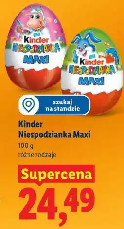 Lidl Kinder Niespodzianka Maxi oferta