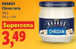 Lidl KRAKUS Chrzan tarty oferta